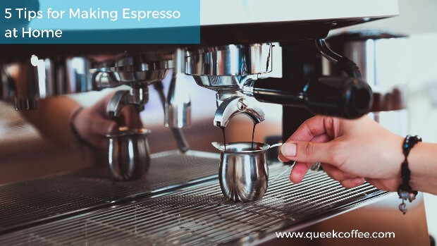 5 Tips for Making Espresso at Home