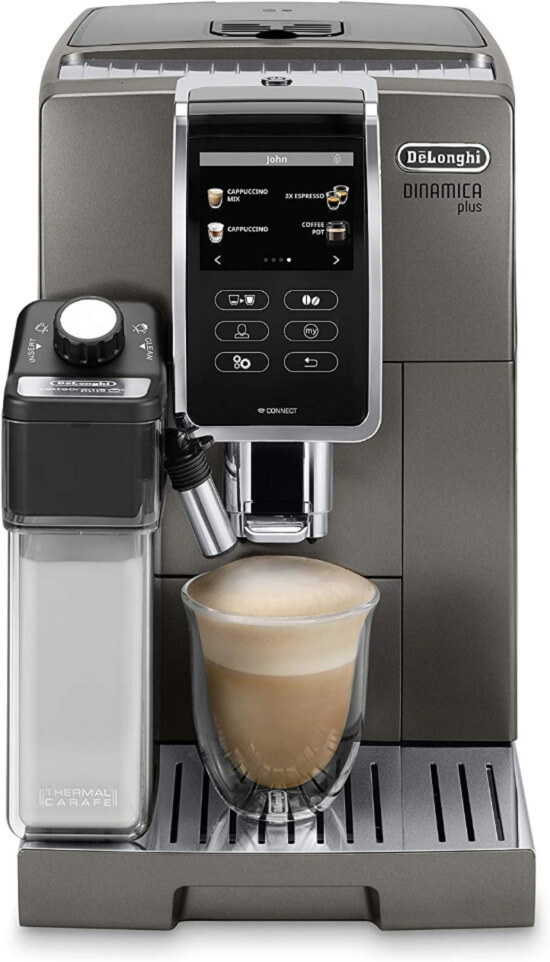 DeLonghi-Dinamica-Plus-Fully-Automatic-Espresso-Machine