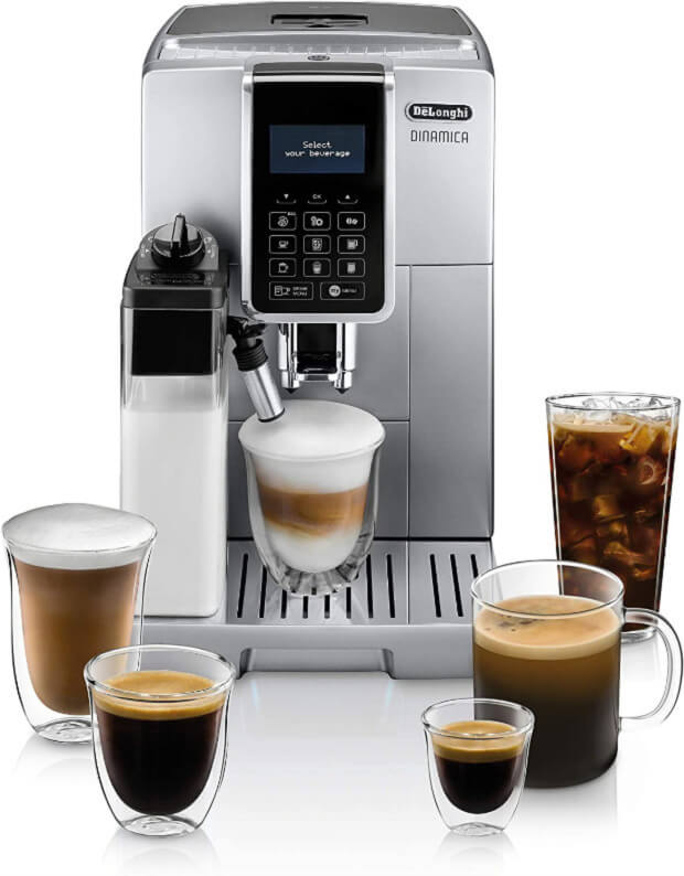 DeLonghi-Dinamica-with-LatteCrema-Fully-Automatic-Espresso-Machine
