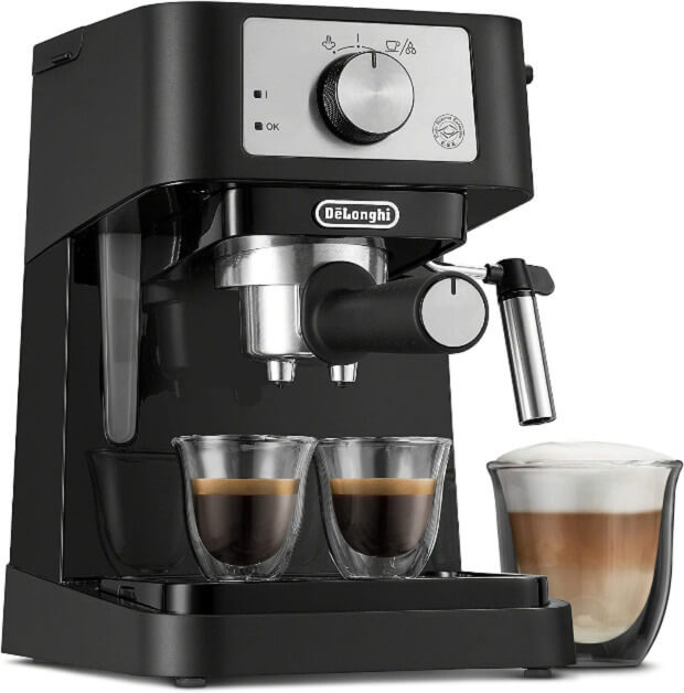 DeLonghi-Stilosa-Manual-Espresso-Machine-Latte-Cappuccino-Maker