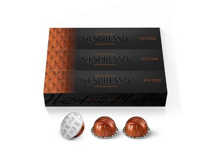 Nespresso Capsules VertuoLine, Hazelino Muffin, Mild Roast Coffee