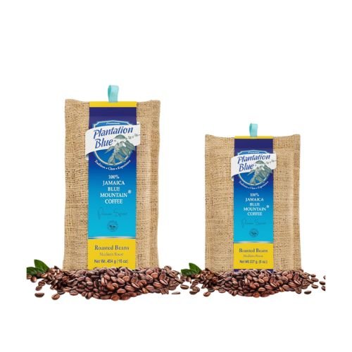 Plantation Blue 1lb Beans + 8oz Beans Bag Bundle Plantation Blue 1lb Beans + 8oz Beans Bag Bundle